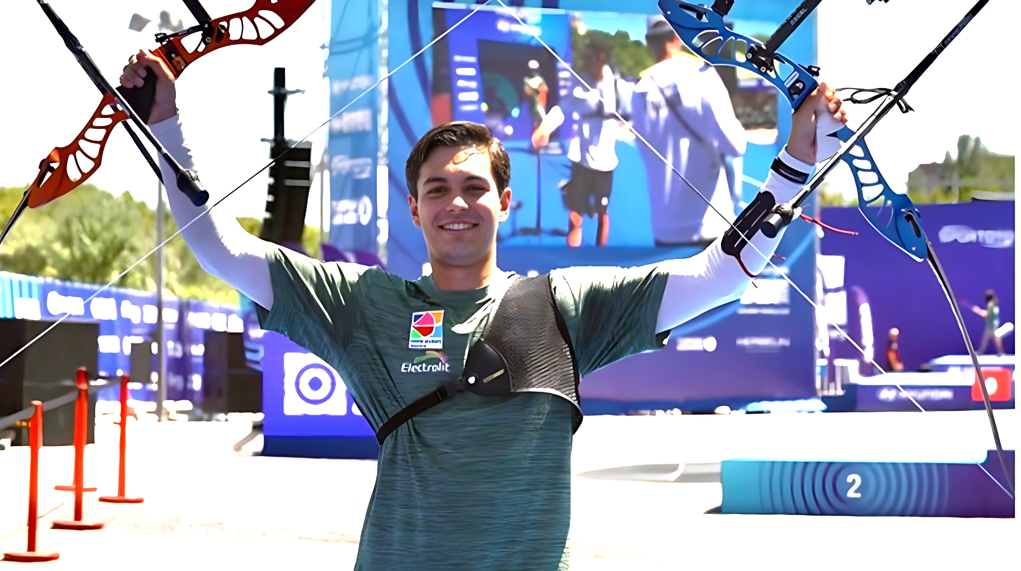 Matías Grande, campeón del mundo de tiro con arco