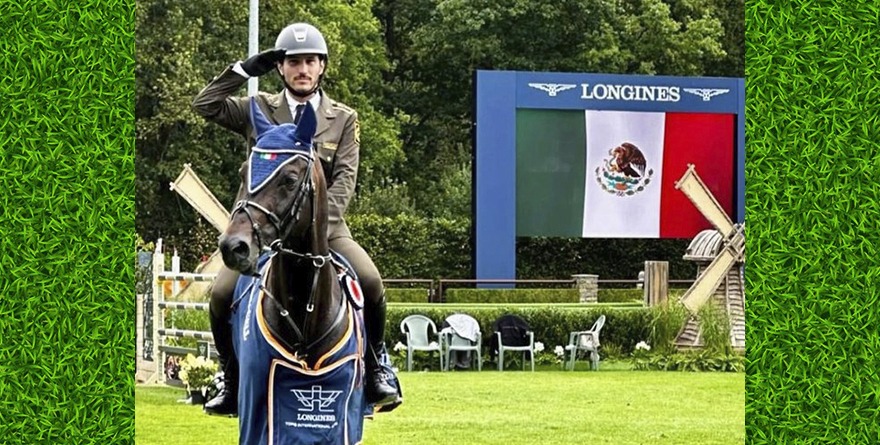 Andrés Azcárraga lidera el Gran Premio CSI4* en Países Bajos