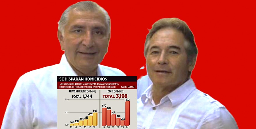 Se disparó violencia con Adán  y Bermúdez