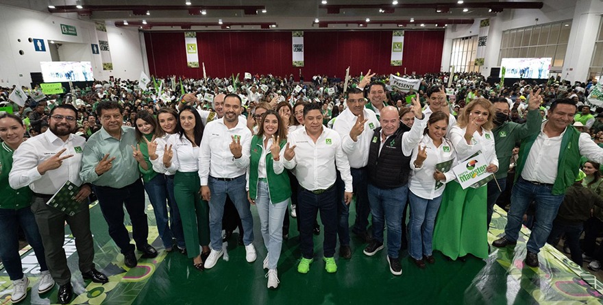 Partido Verde lidera preferencias en SLP