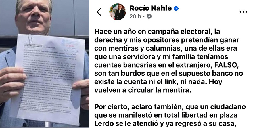 De nuevo al descubierto la fortuna de Nahle en paraísos fiscales