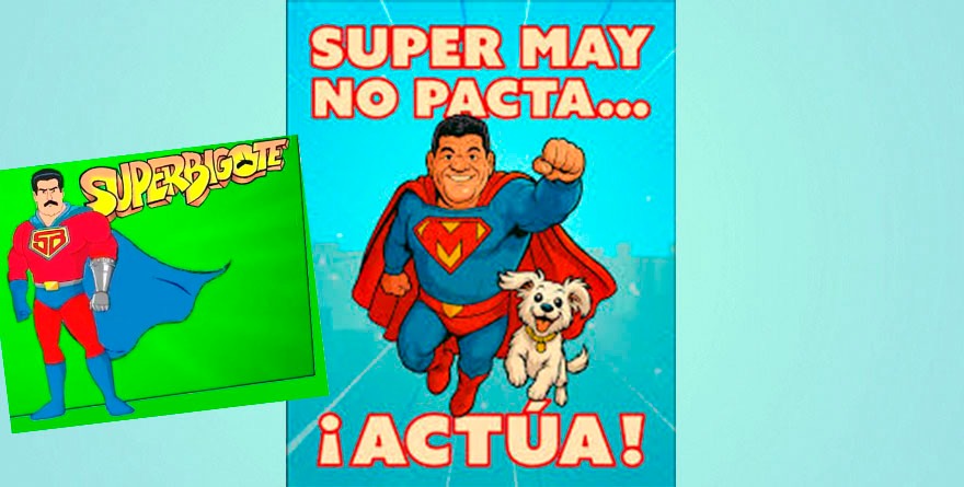 Lanza May campaña estilo ¡Maduro!