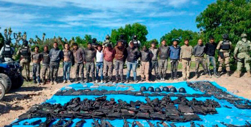 Atrapan a 18 en Aguascalientes; arman narcobloqueos