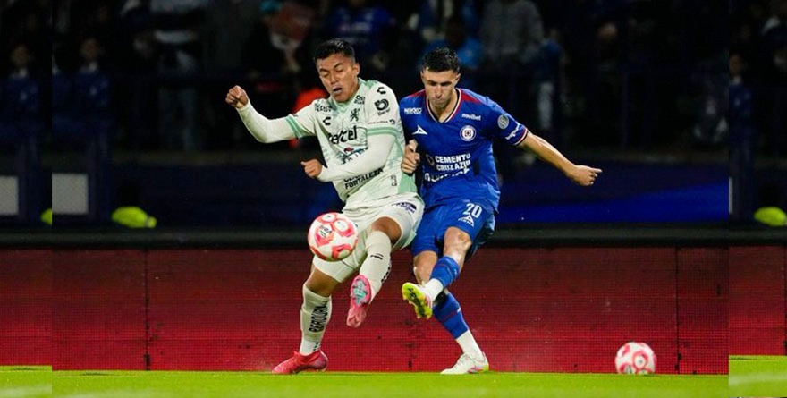 Cruz Azul golea al León 4 A 1