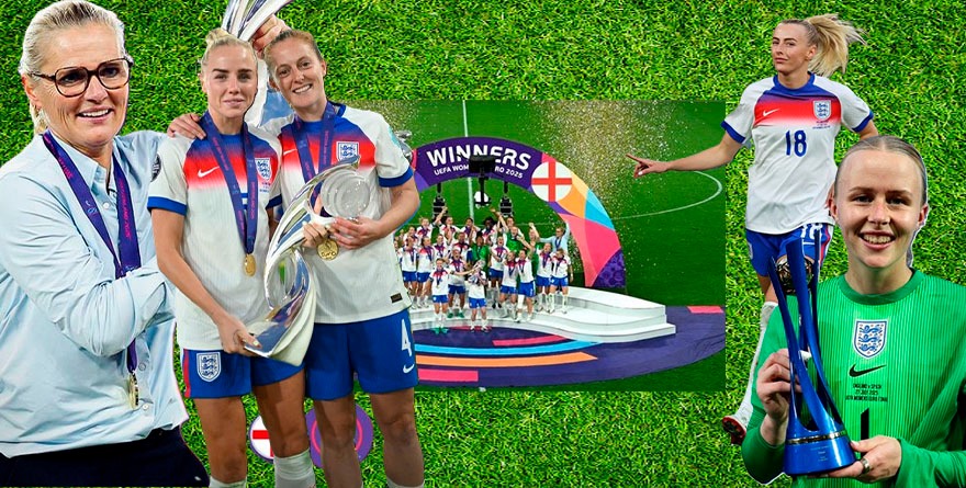 Inglaterra es Bicampeona de Europa