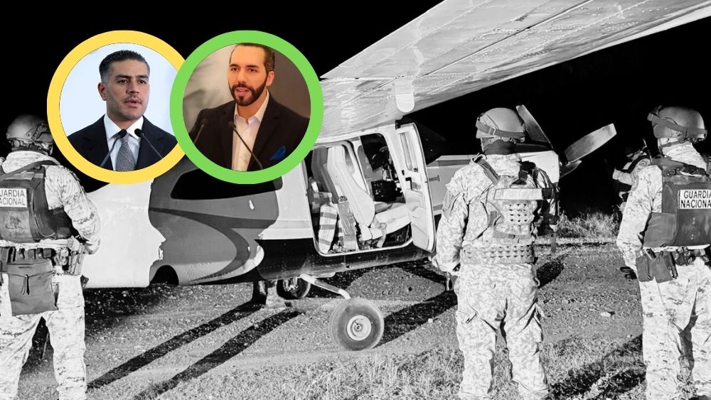 Avionazo diplomático: Harfuch rectifica y Bukele responde