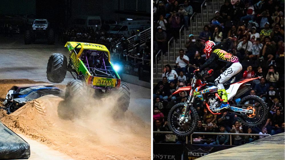 Rines, adrenalina y derrapes: Arena Potosí rugió con D’Car Fest y Master Trucks