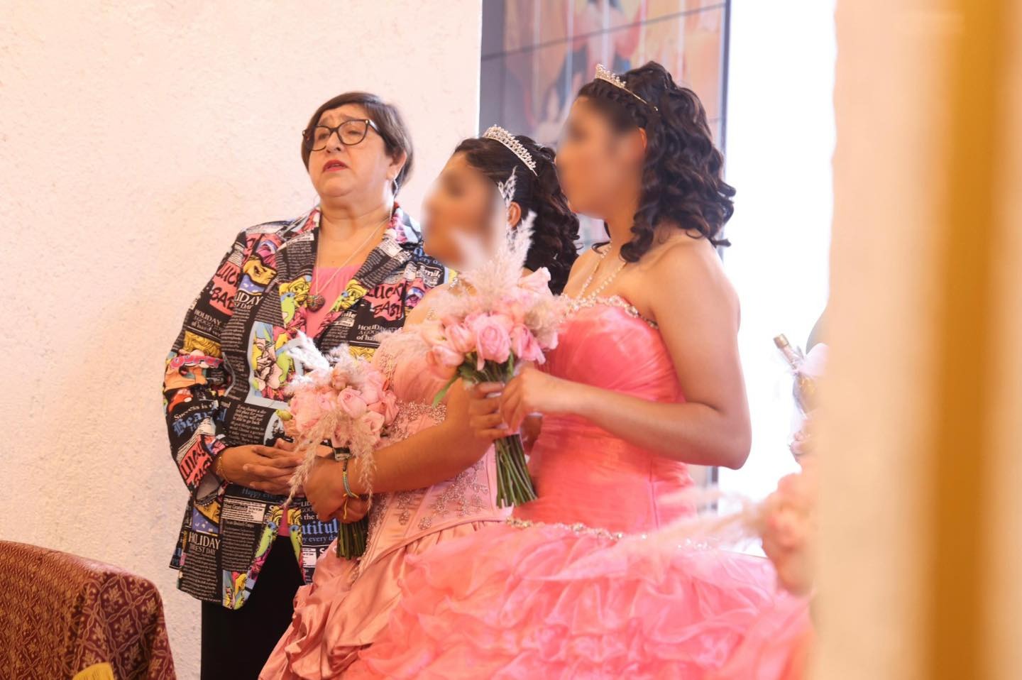 DIF estatal celebra los felices XV de 4 niñas