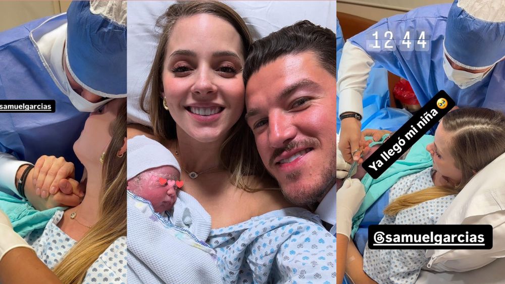 Samuel García y Mariana Rodríguez dan la bienvenida a su segunda hija