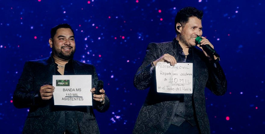 Banda MS hace historia en la FENAPO 2025 con un lleno total y una noche inolvidable 🎶