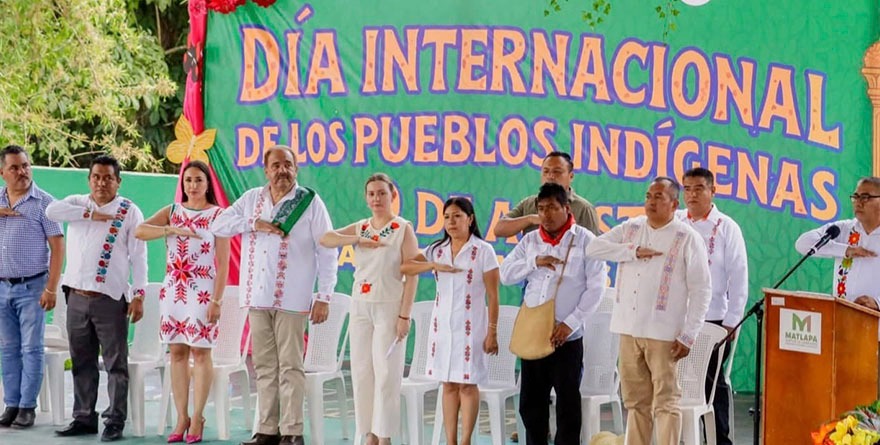 Respaldo a indígenas