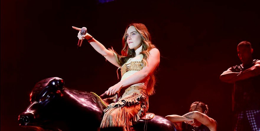 Belinda regala emociones en SLP