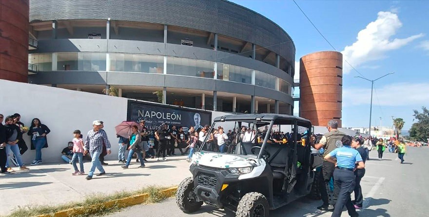 Servicios de Salud atienden a 118 personas en recinto ferial