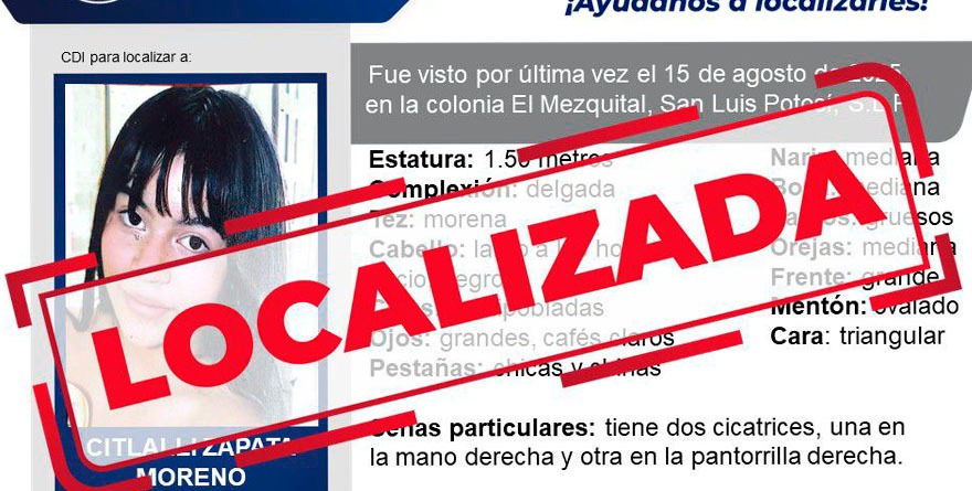 Localizan 17 personas tras protocolos de búsqueda