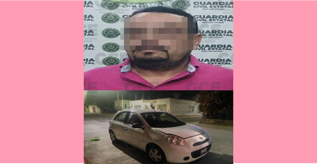 Cae ex regidor con auto robado