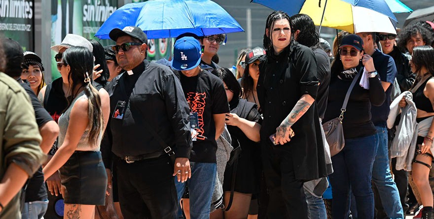 Euforia metalera sacude la FENAPO con Marilyn Manson 🤘 