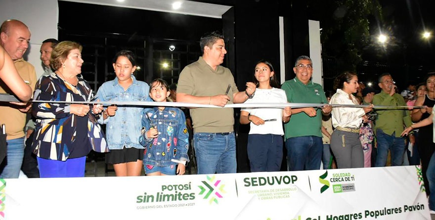 Soledad estrena parque lineal más grande de México
