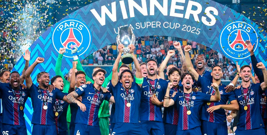 PSG campeón de la Super Copa