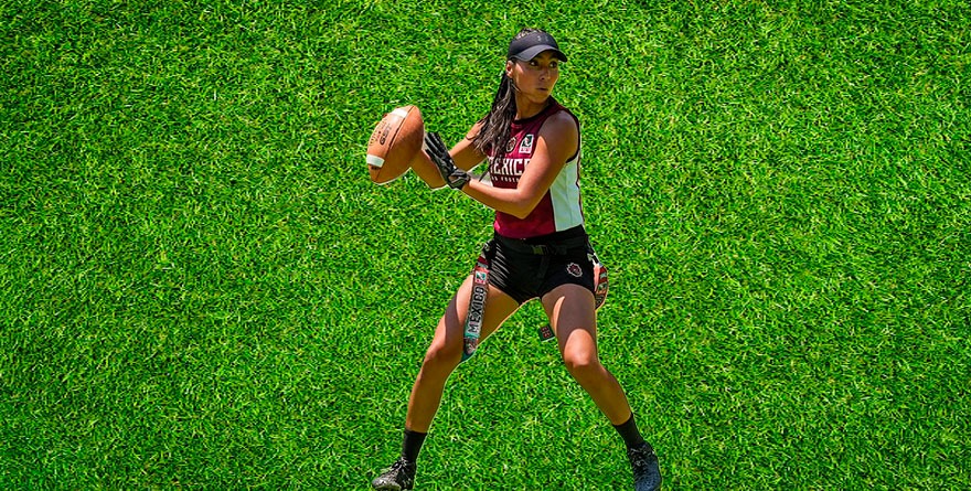 Las mexicanas por el título mundial de Flag Football