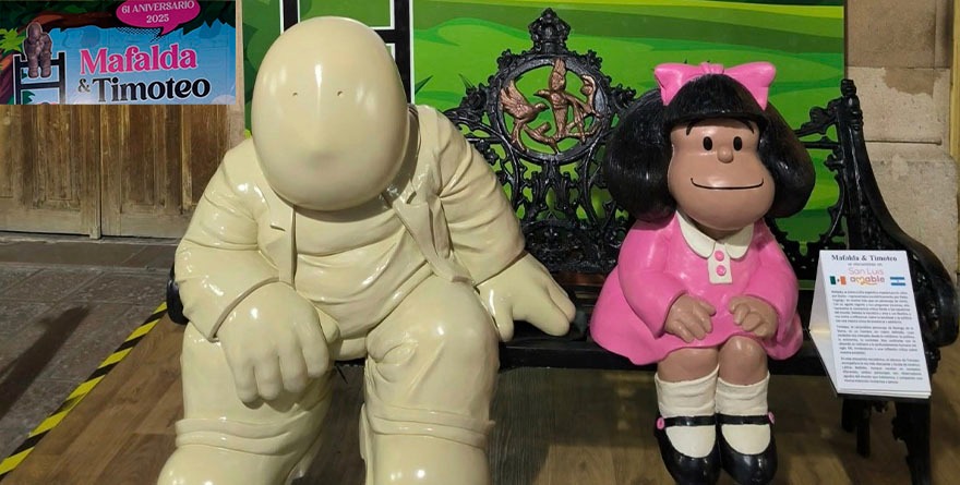 Timoteo y Mafalda: dos rebeldes del arte
