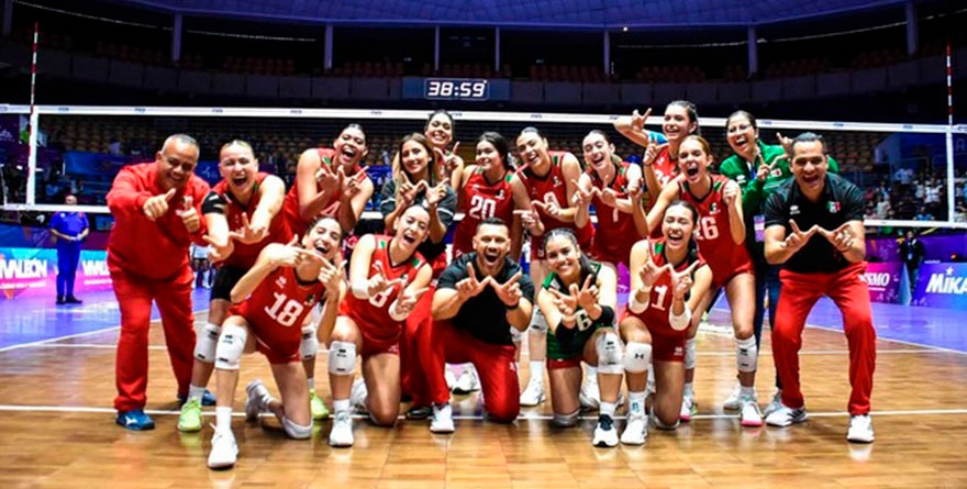 Gana México bronce en Copa Panamericana sub-23 de voleibol