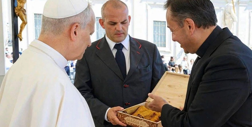 Un abrazo potosino para el Papa