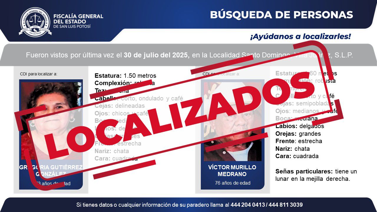 Los abuelitos de Ríoverde que se perdieron 3 días 