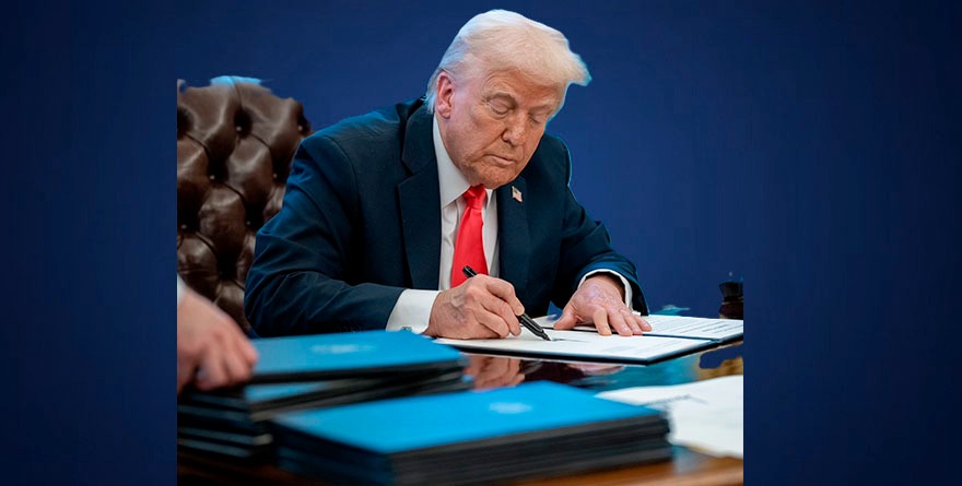 Firma Trump  orden para  atacar cárteles