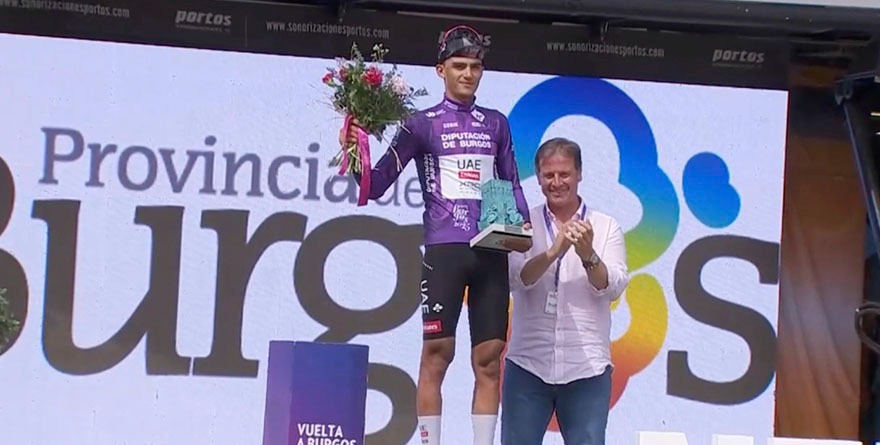 Isaac del Toro remonta y conquista la vuelta a Burgos