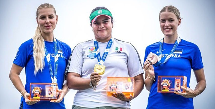Maya Becerra, campeona de los Mundiales Chengdú 2025