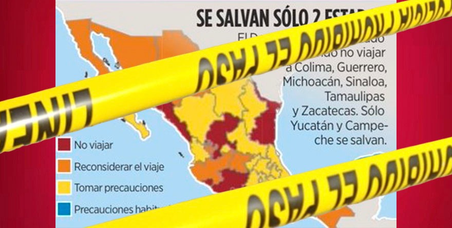 …Y EU acusa terrorismo  en ¡todo México!