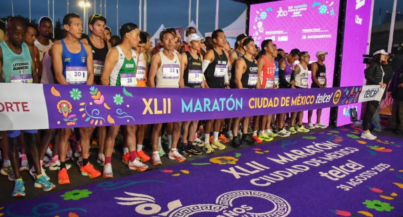 Dominan africanos otra vez el maratón de la CDMX