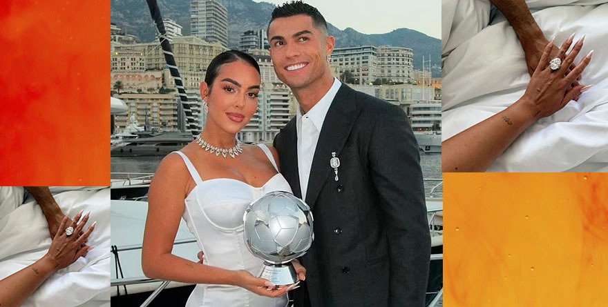 ¡El anillo del siglo! Cristiano Ronaldo y Georgina Rodríguez se comprometen oficialmente