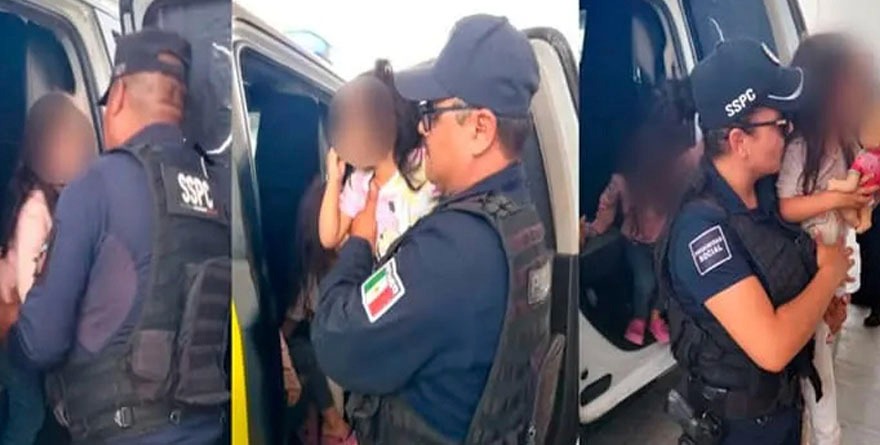 Rescatan a 3 niñas de su peor verdugo: sus padres