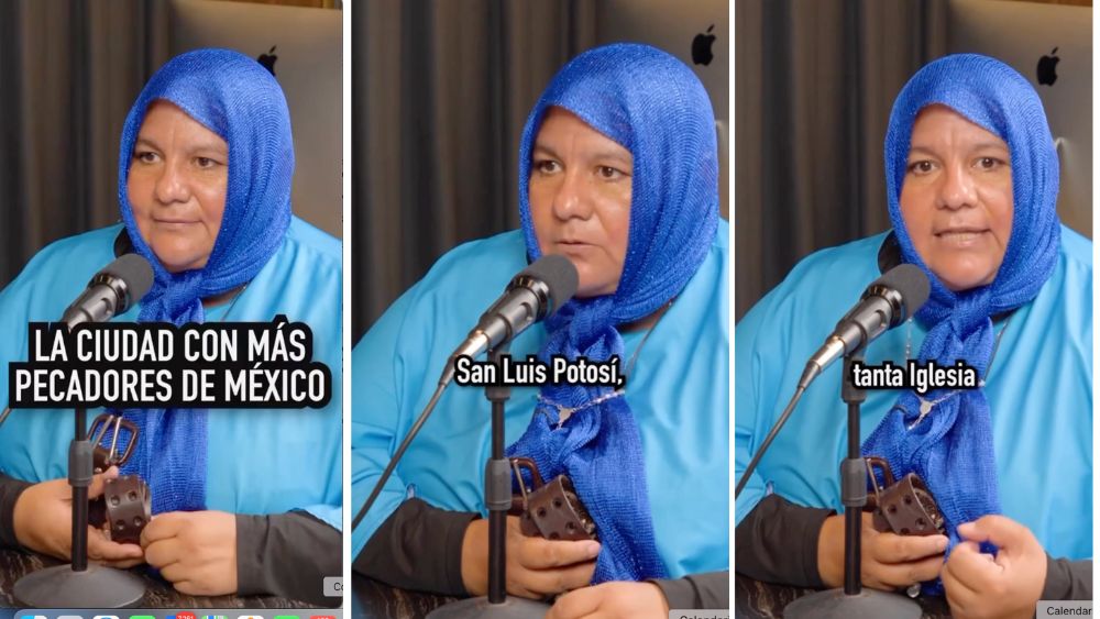 ‘SLP es un pecador’, dice la Señora Católica