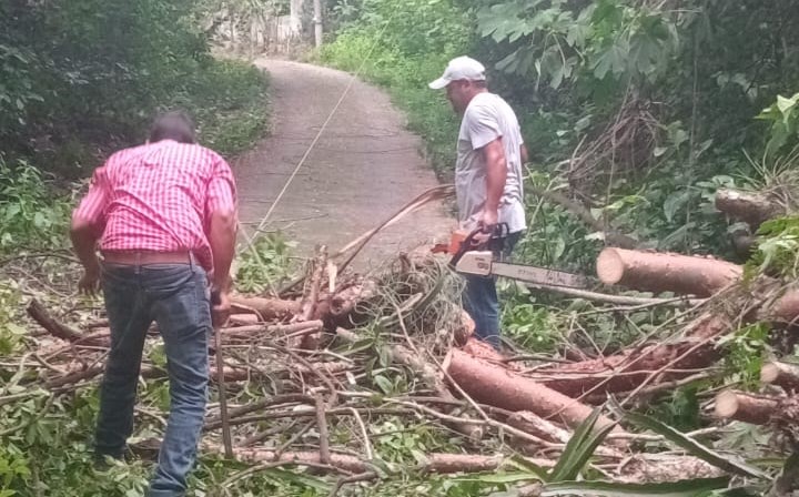 PC en alerta: lluvias pegan fuerte en SLP