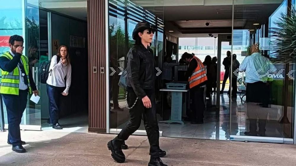 Marilyn Manson llegó a San Luis Potosí… ¡Y el show va!🤘🖤