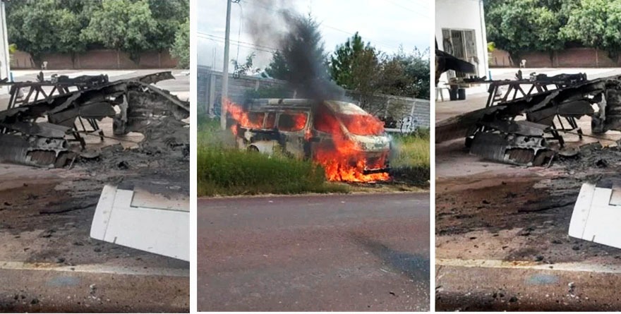 Atacan con explosivos en Michoacán