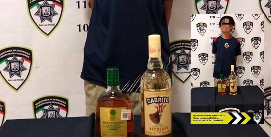 Daniel cayó con el Cabrito y el Buchanan’s; porque si vas a robar, que sea del fino