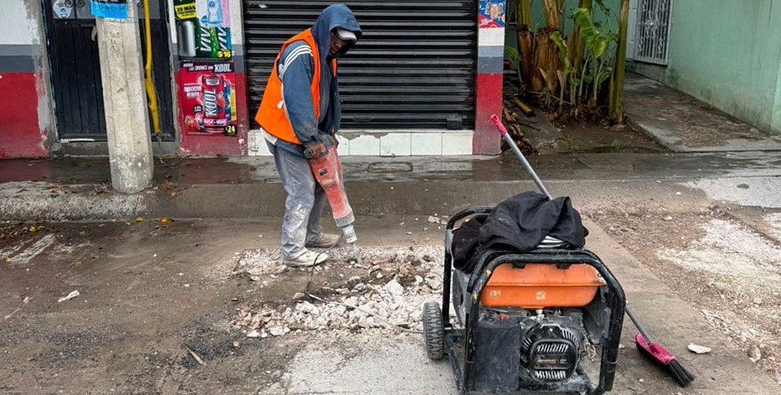 Ahora sí: a tapar los baches… los que se ven