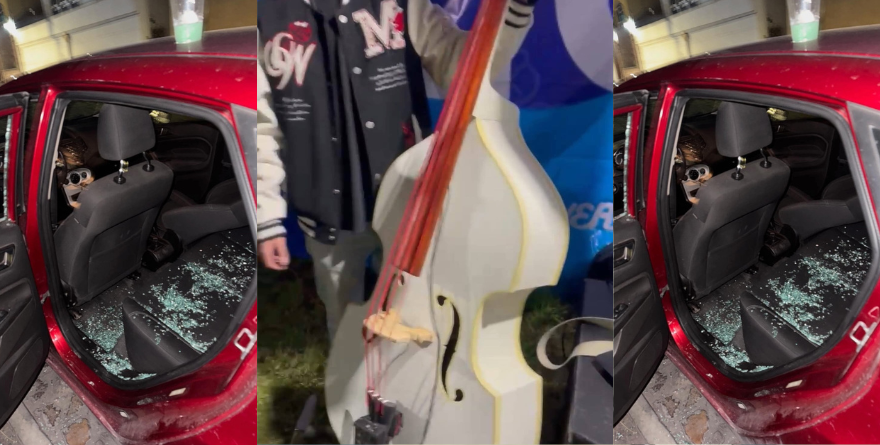 Ni la música se salva: ratas se llevan un tololoche en Lomas