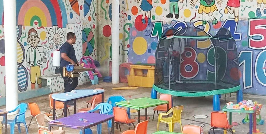 Fumigan contra dengue