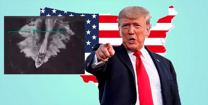 Anuncia Trump ataque de EU a barco de droga en el Caribe