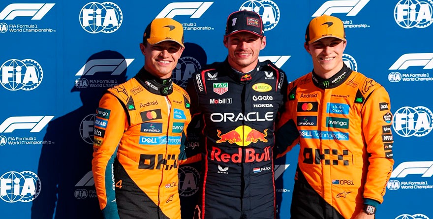 Verstappen logra la pole en el GP de Monza