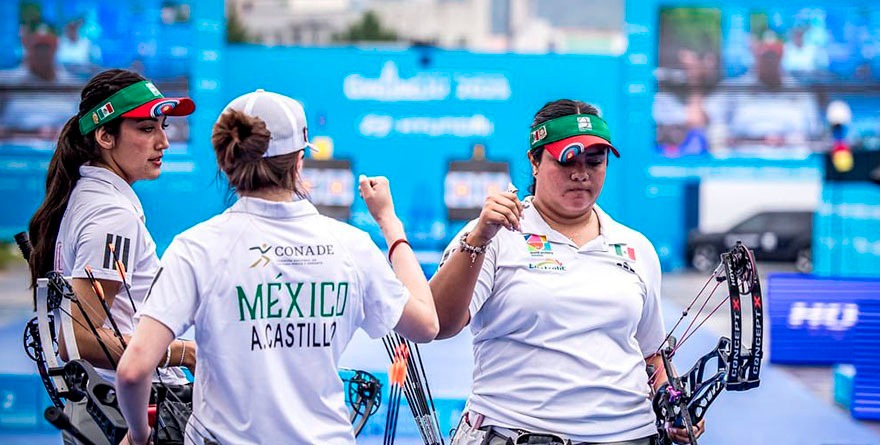 Oro para México en campeonato mundial de tiro con arco