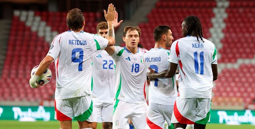 Italia sufre para vencer a Israel