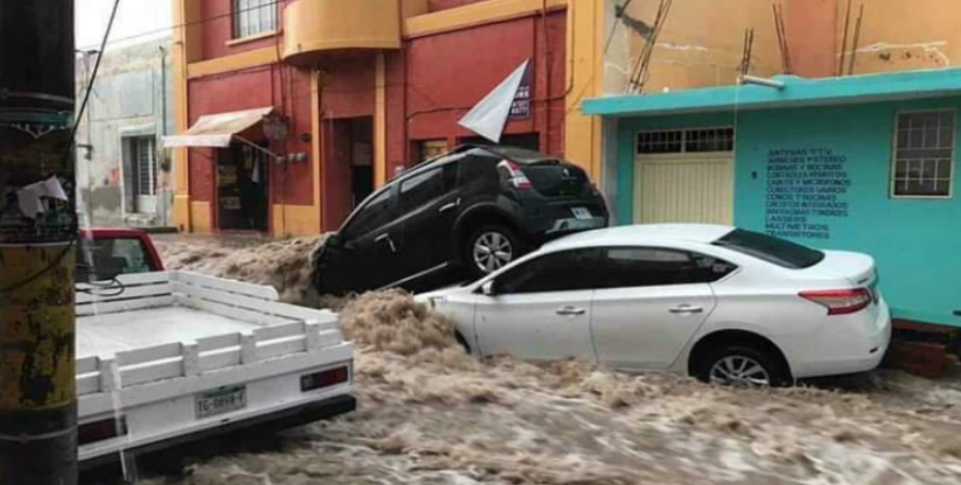 Otra tromba podría azotar Matehuala