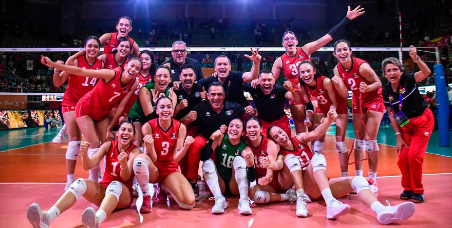 México estará en la gran final del Norceca final Six 2025