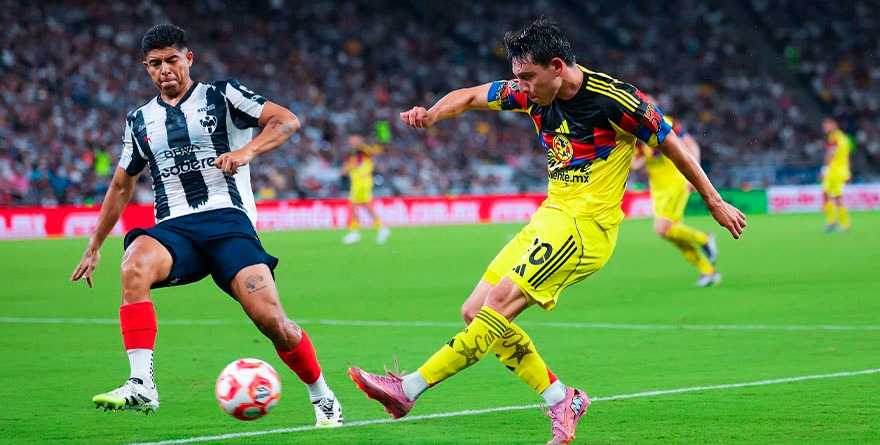 Rescata América dramático empate ante Monterrey