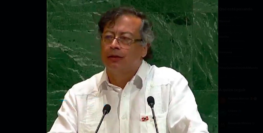 Revocará EU visa a Petro tras protesta en NY